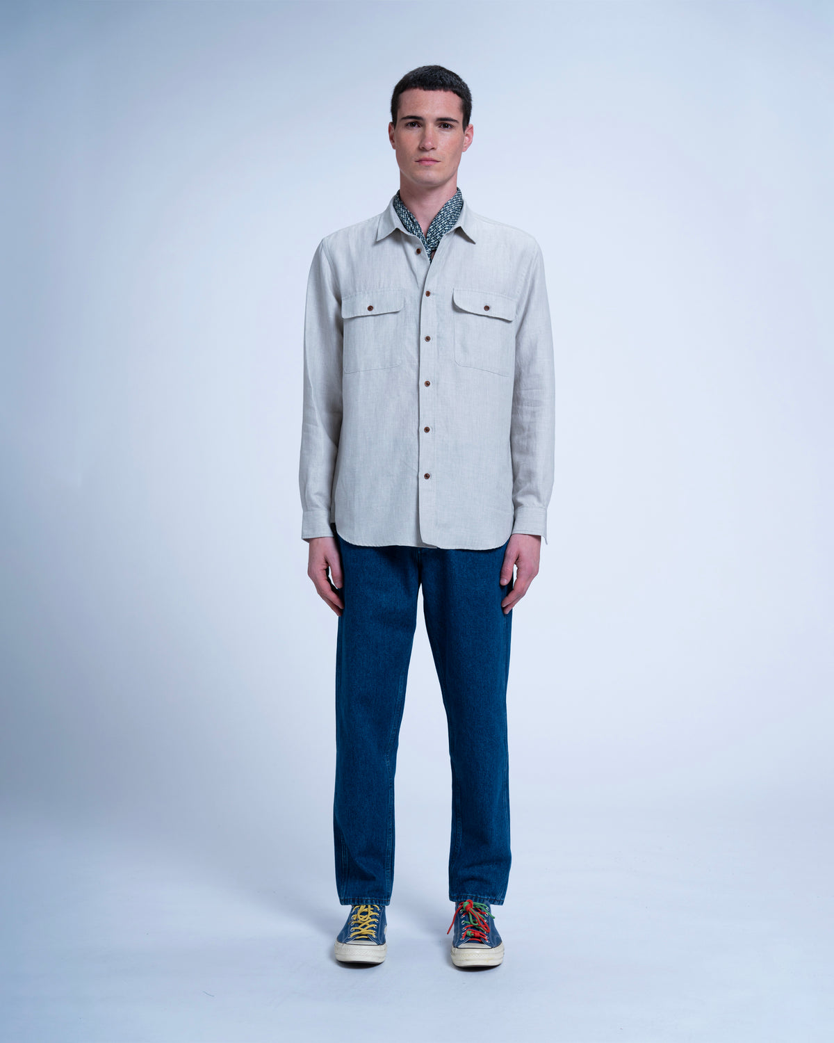 MIGO HEMP KHAKI SHIRT