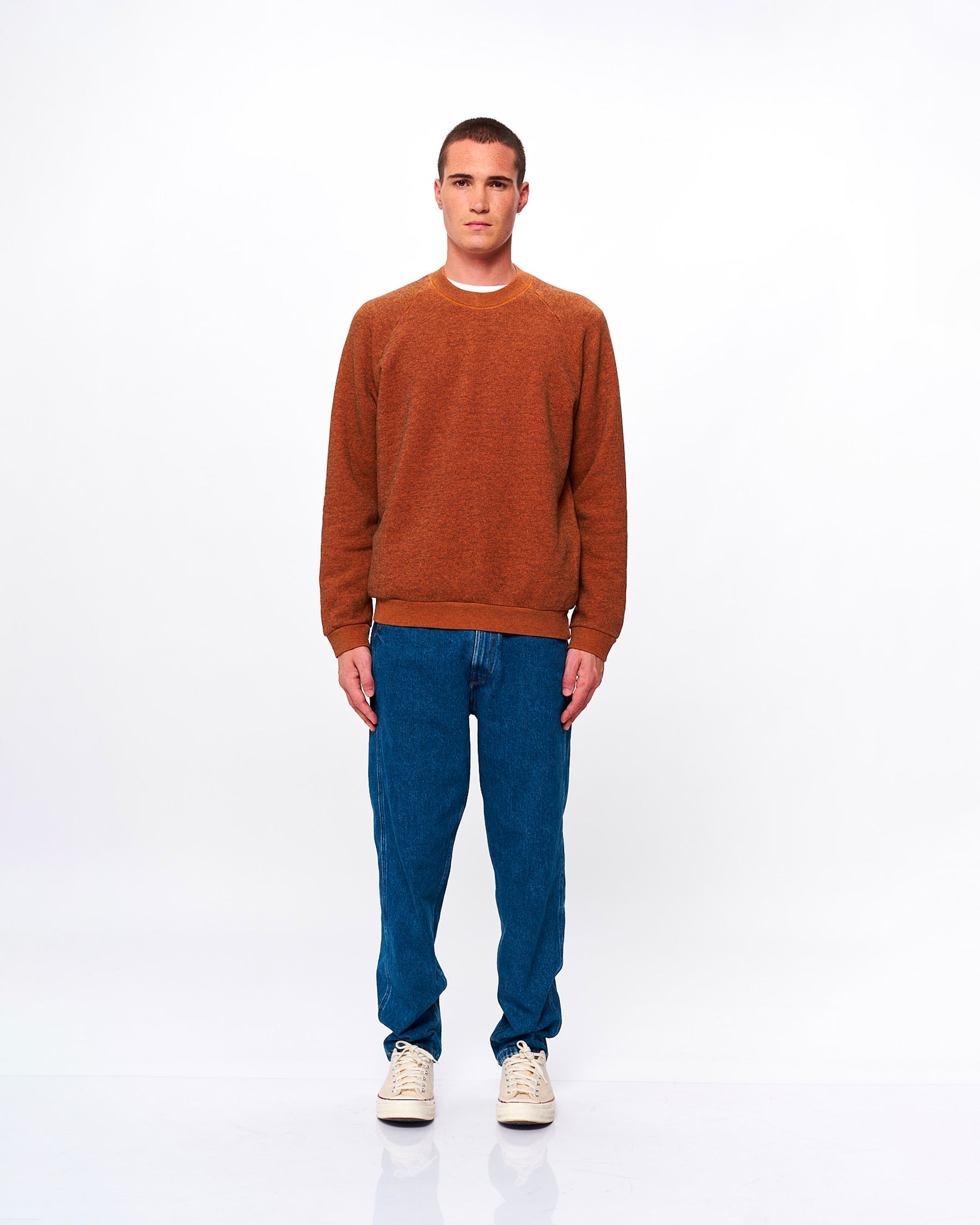 TERRY SWEAT PALE BRICK