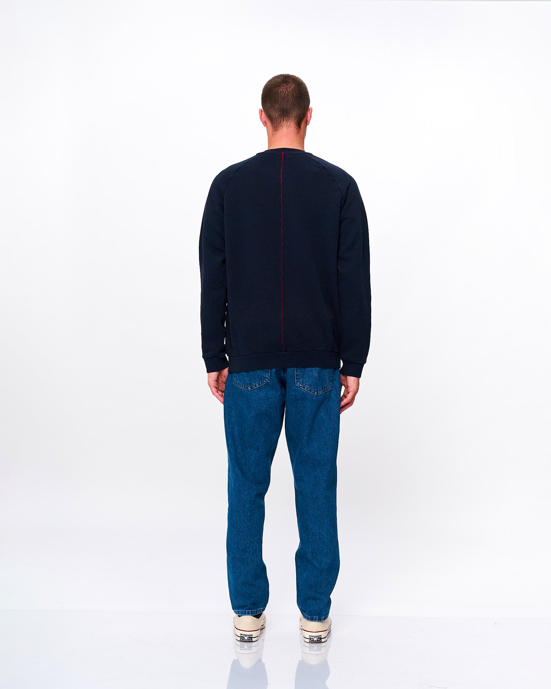 TERRY SWEAT NAVY