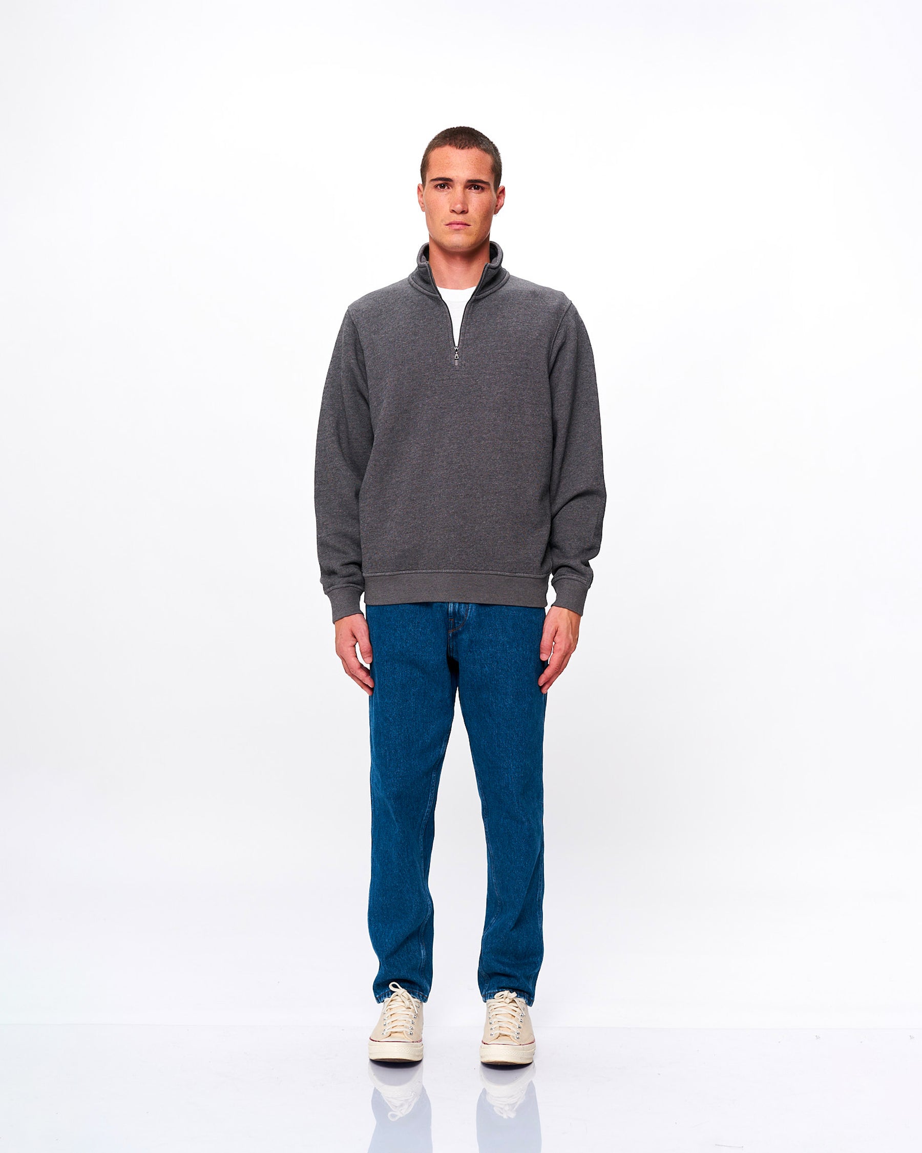 TERRY HALFZIP WOLF