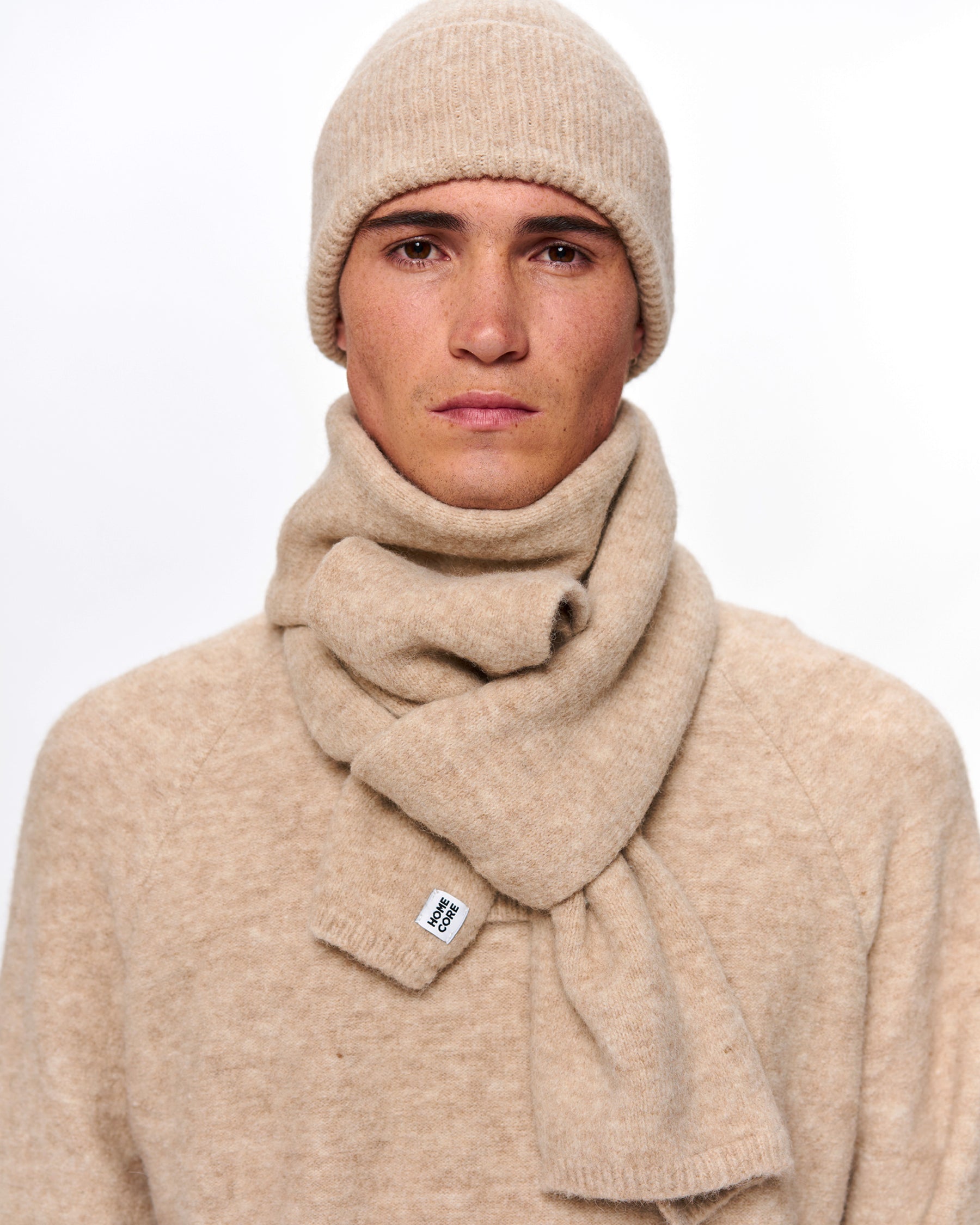 BABY SCARF SAND