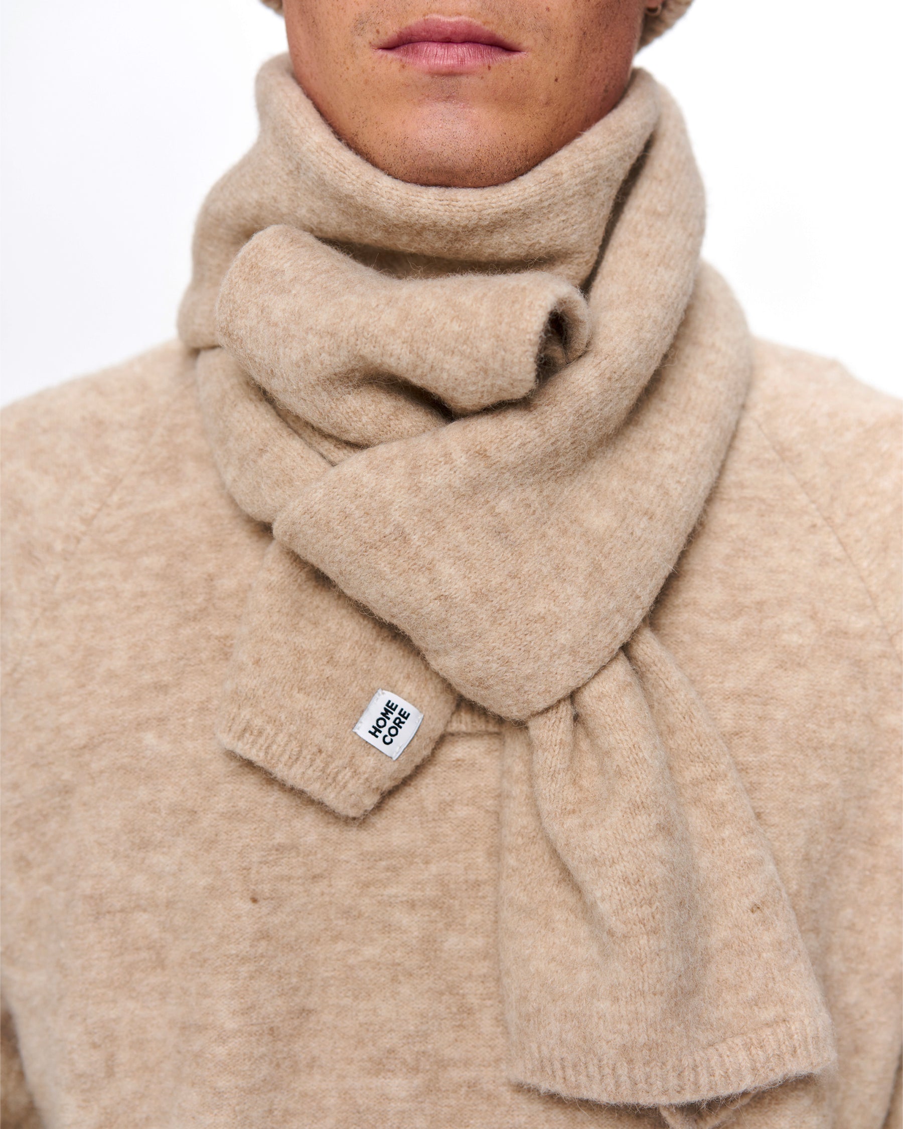 BABY SCARF SAND