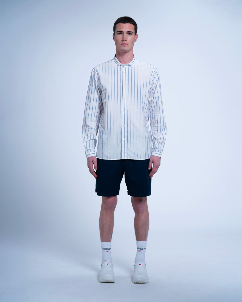 CHEMISE PALA MALAGA ECRU STRIPES