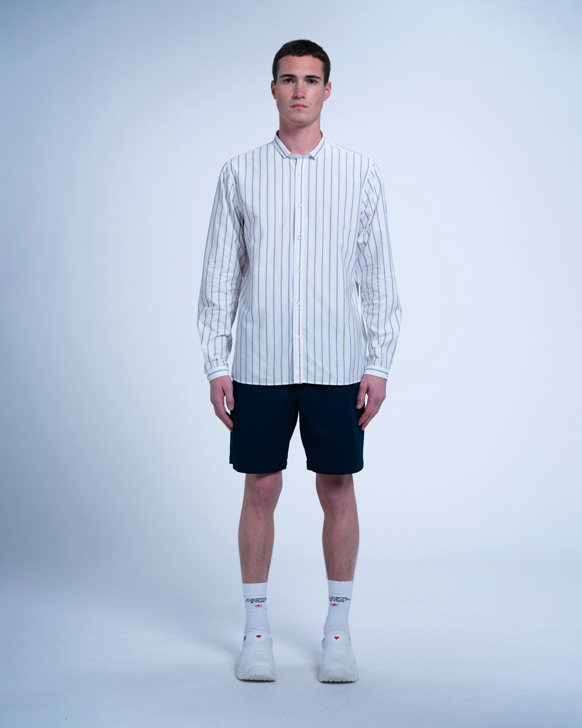 CHEMISE PALA MALAGA ECRU STRIPES