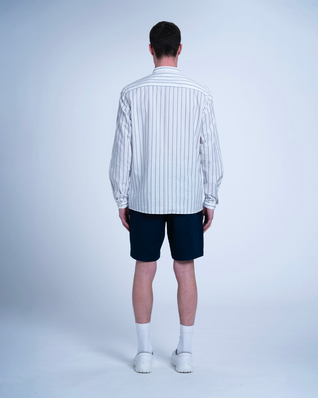 CHEMISE PALA MALAGA ECRU STRIPES