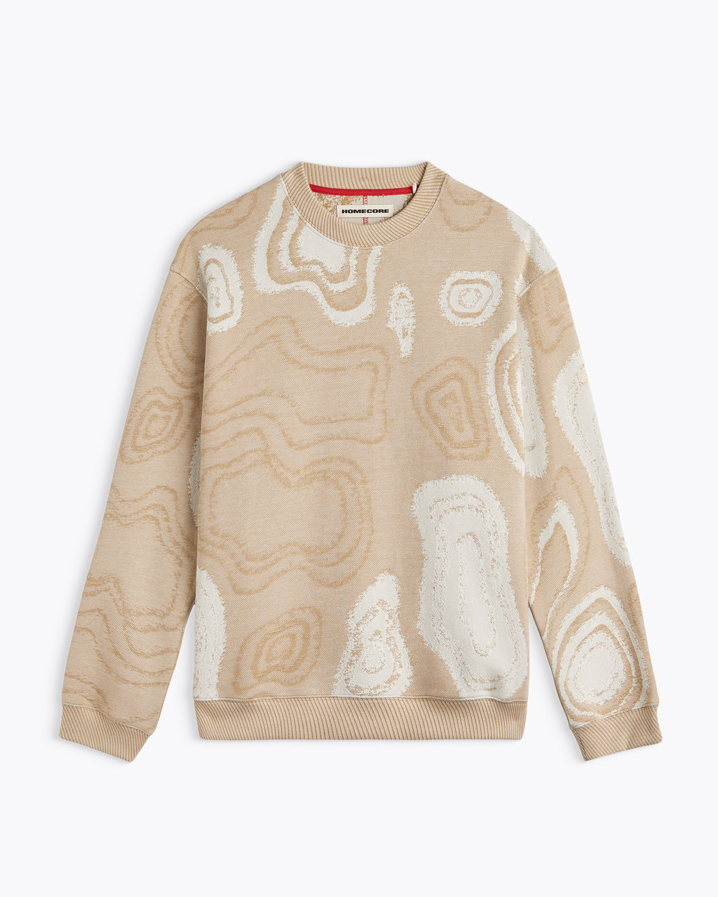 PAC NUCLEUS CREAM MULTI SWEATSHIRT