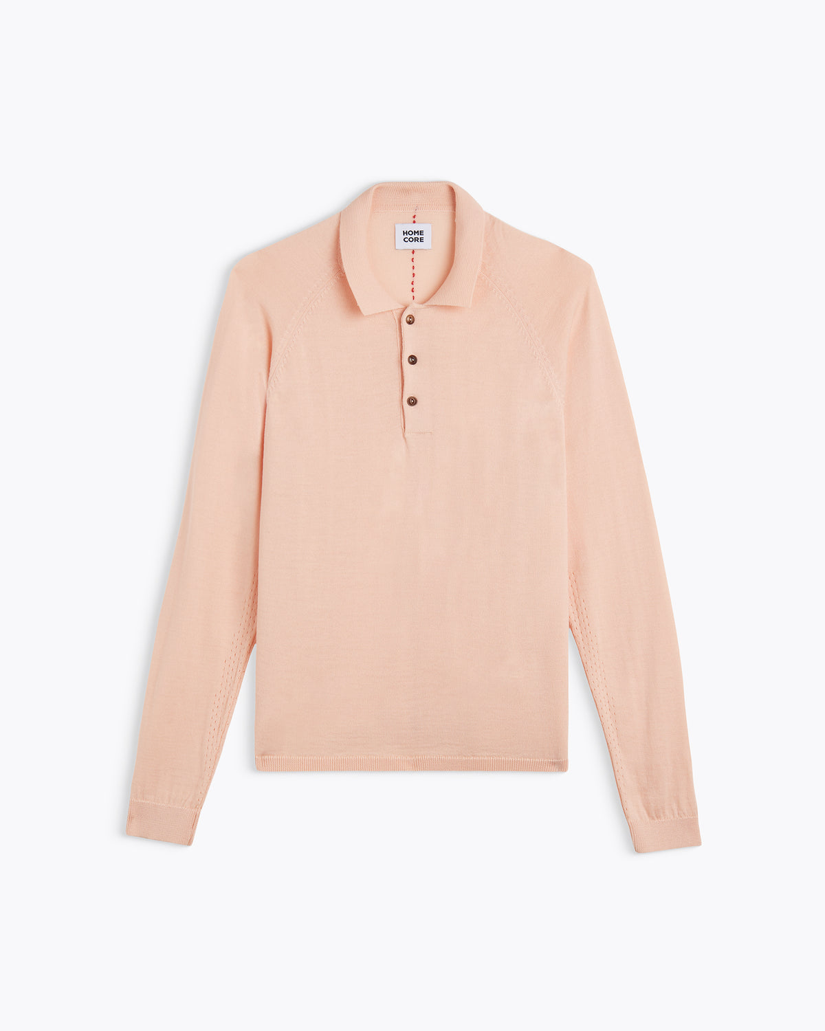 POLO IBISKUS MERINO SWEET PINK