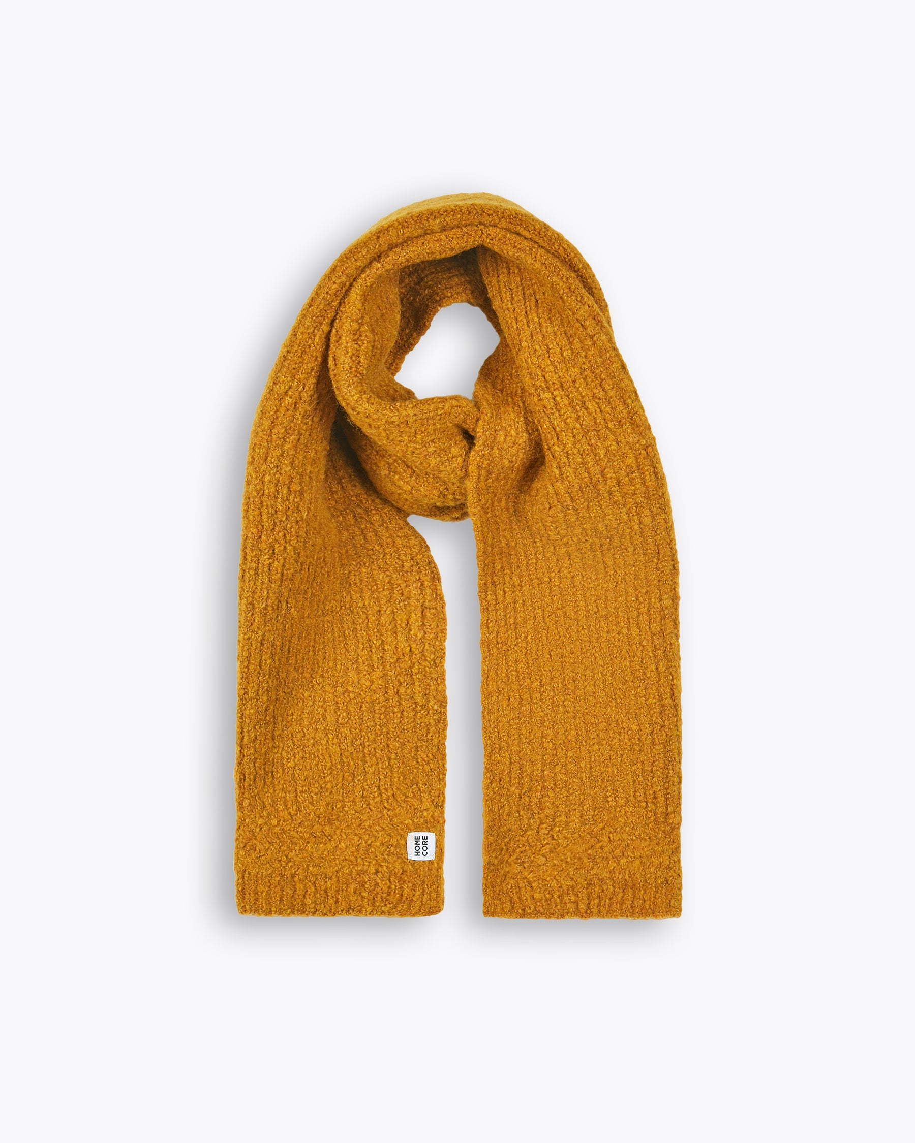 INFINITY SCARF MUSTARD