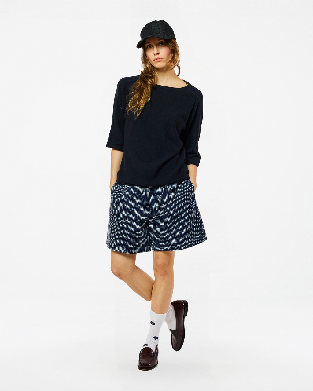 T-SHIRT IZIA DARK NAVY