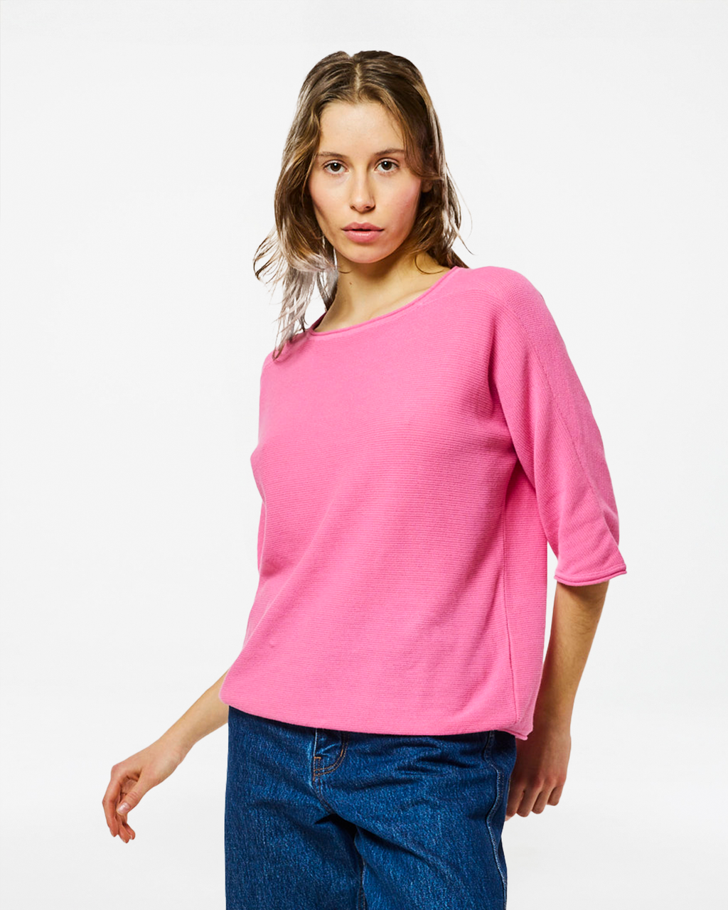 T-SHIRT IZIA PINK FLAMINGO