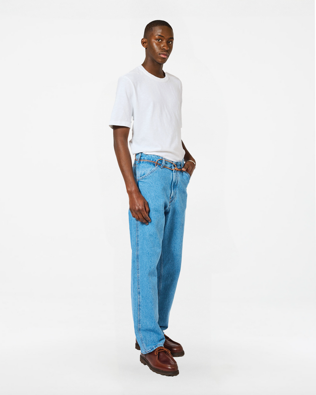JABALI ALGO WIDE BLEACHED JEANS
