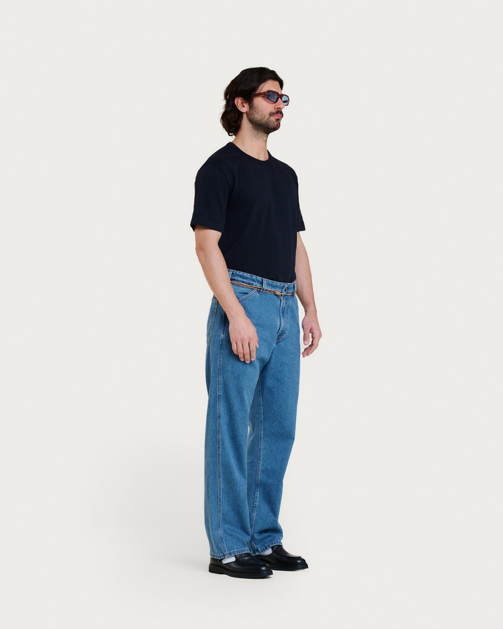 JABALI ALGO WIDE BLEACHED JEANS
