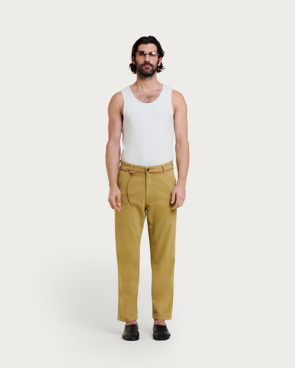 JABALI TWILL DESERT BEIGE TROUSERS