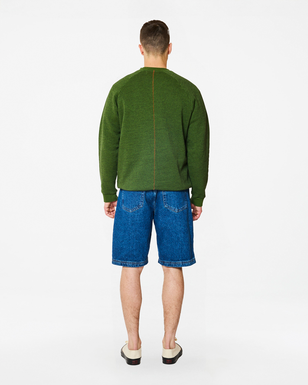 SWEATSHIRT TERRY BIG GREEN
