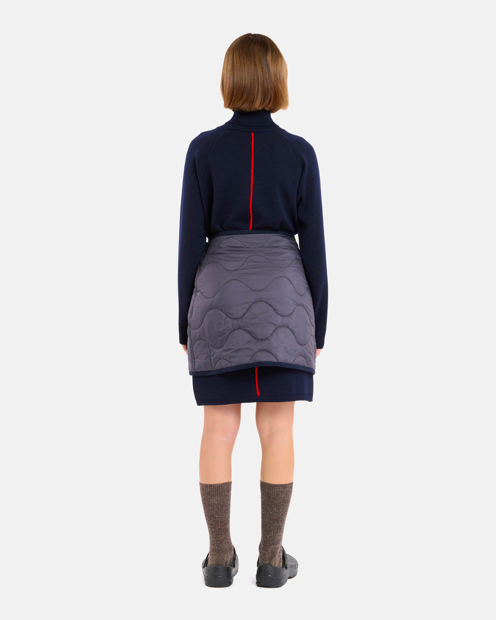 JADE SUPERLIGHT NAVY-RED SKIRT