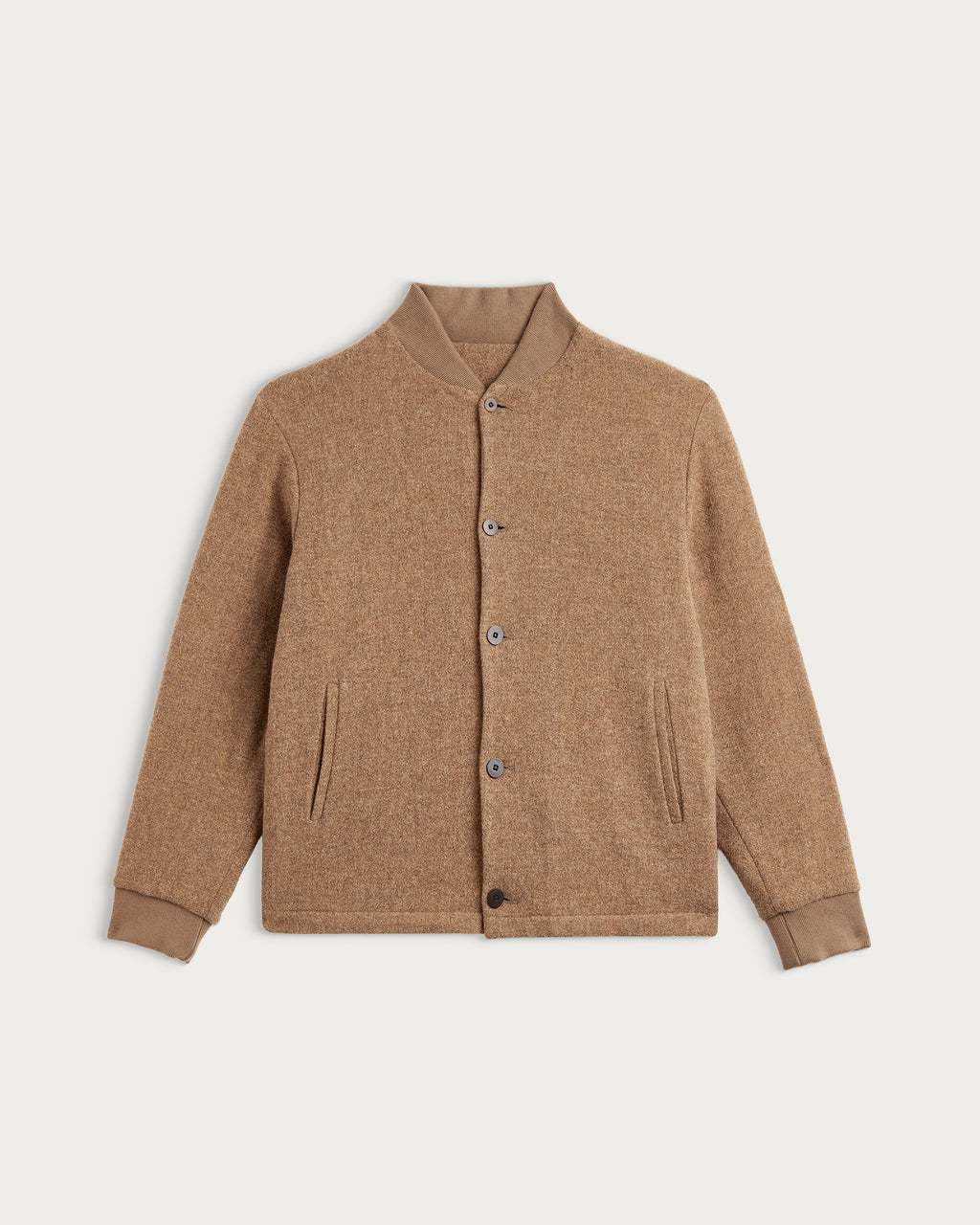 JR FLUFF HAZELNUT JACKET
