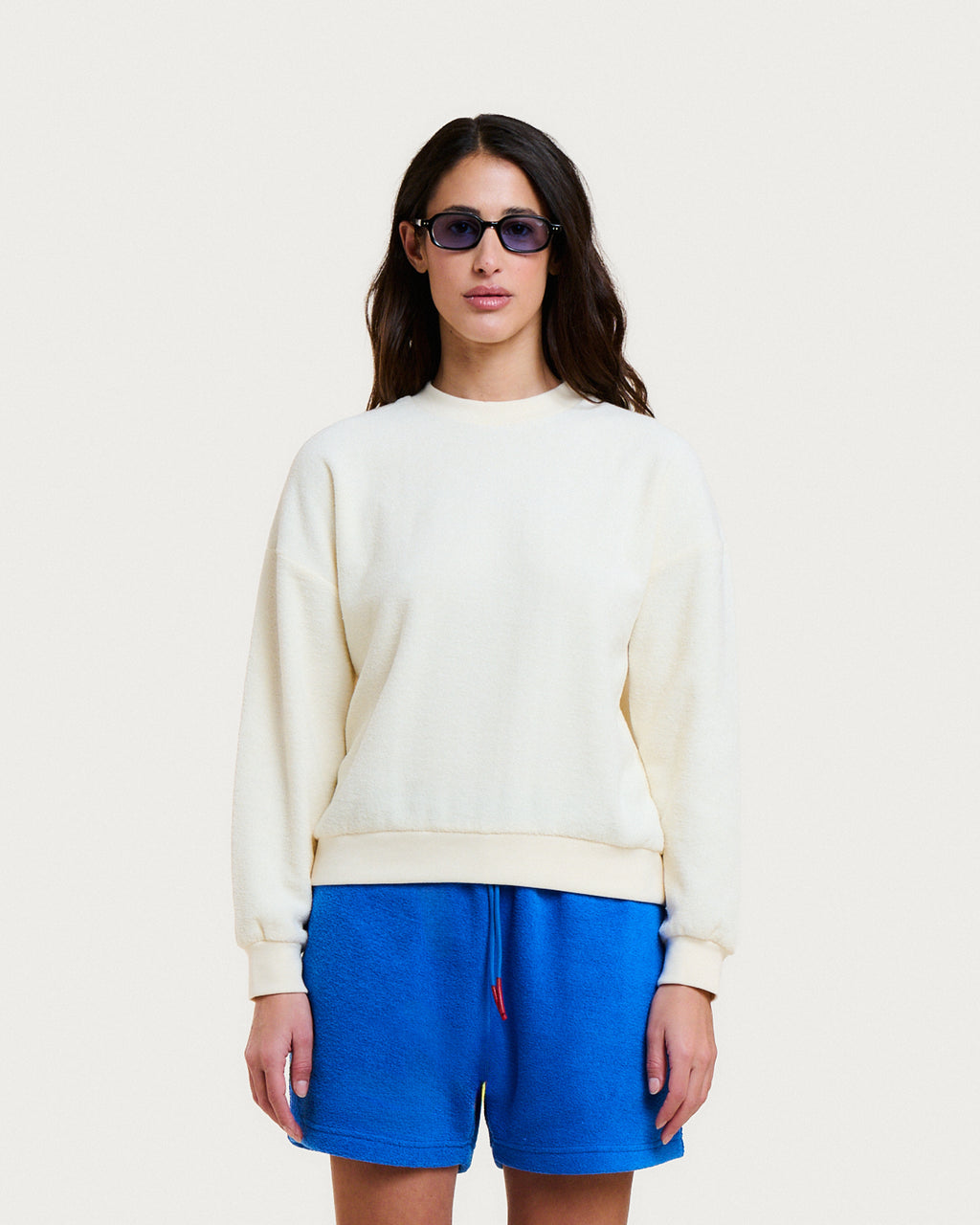 SWEATSHIRT KALLOS CREAM
