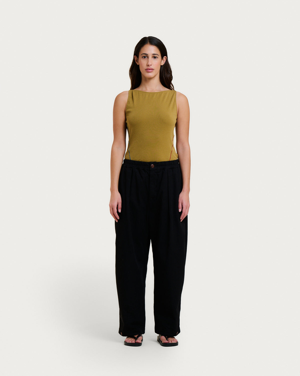 KELANI RIPSTOP BLACK PANT