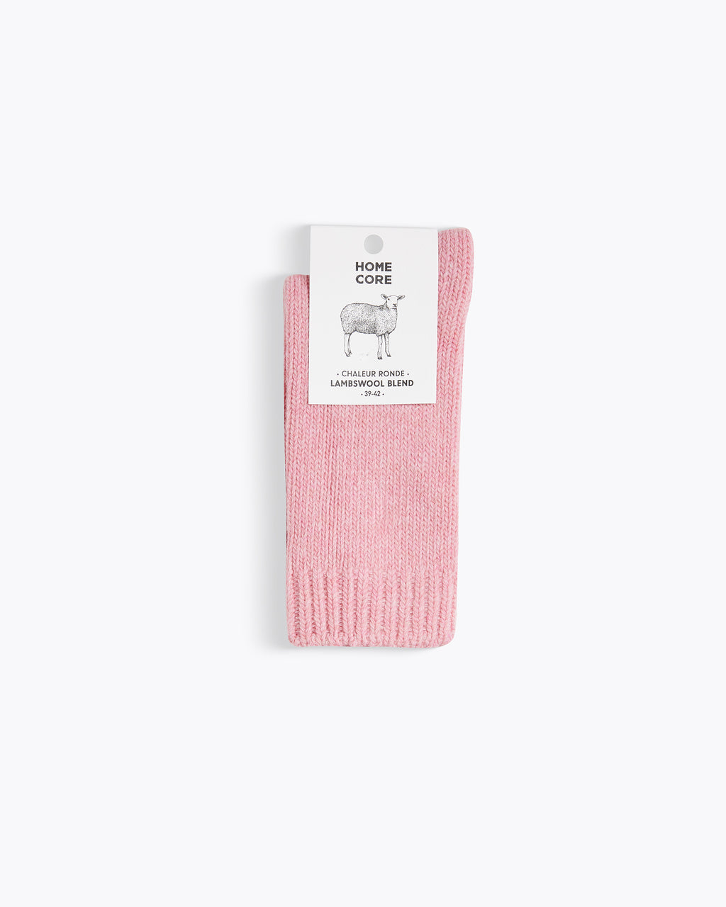 WOOL SOCKS - RUSTIC DUSTY PINK
