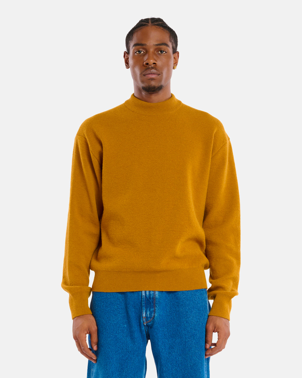 LIAM FUZZ COPPER BROWN SWEATER