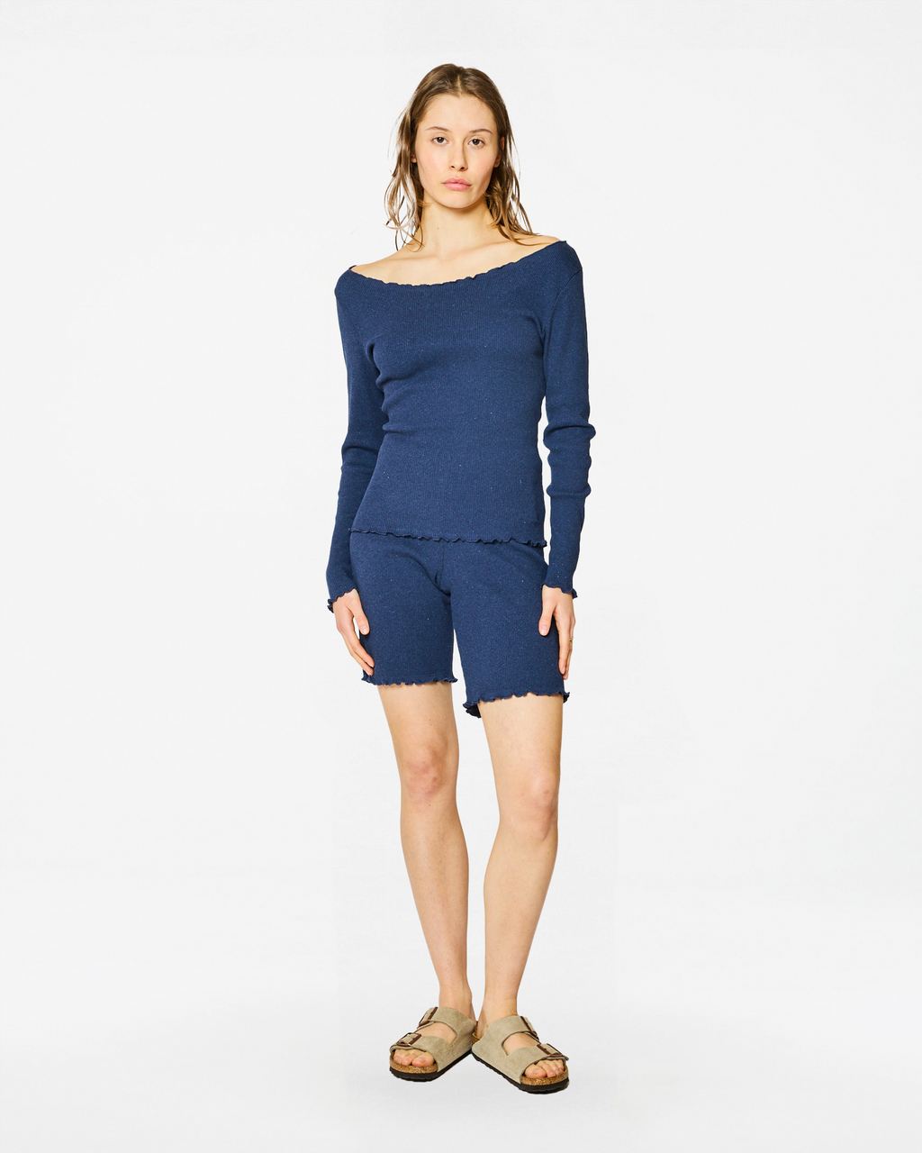 TOP LINA DENIM DARK BLUE