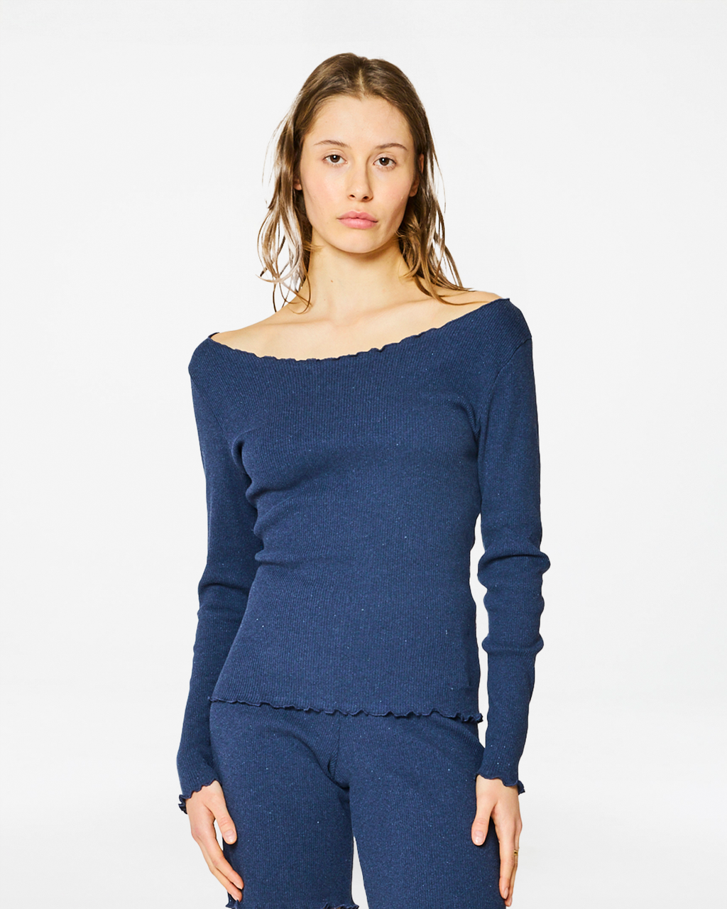 TOP LINA DENIM DARK BLUE