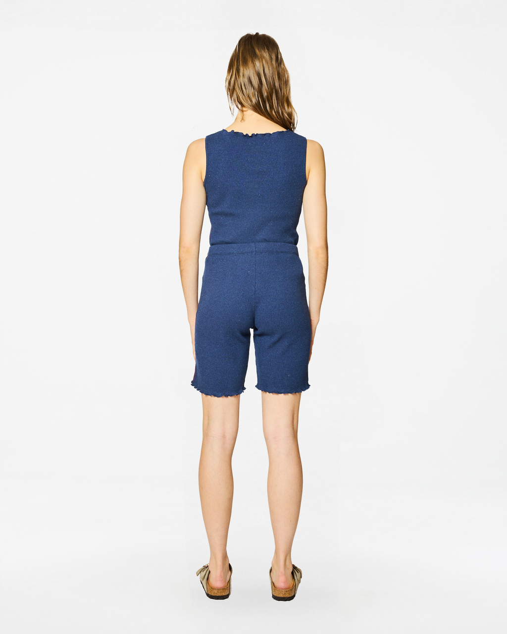 SHORT LUDMILLA DENIM DARK BLUE