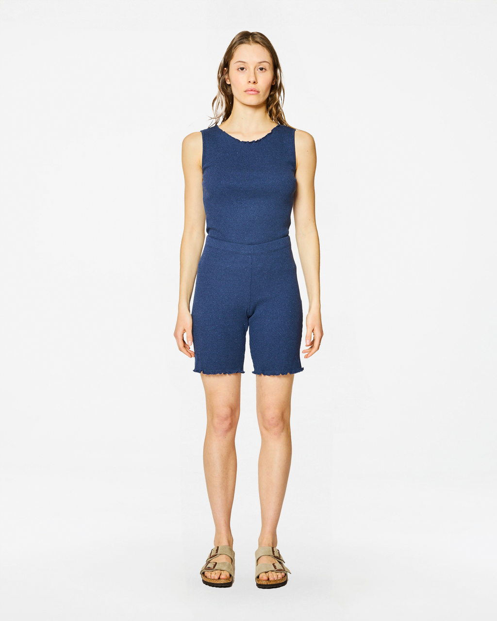 SHORT LUDMILLA DENIM DARK BLUE