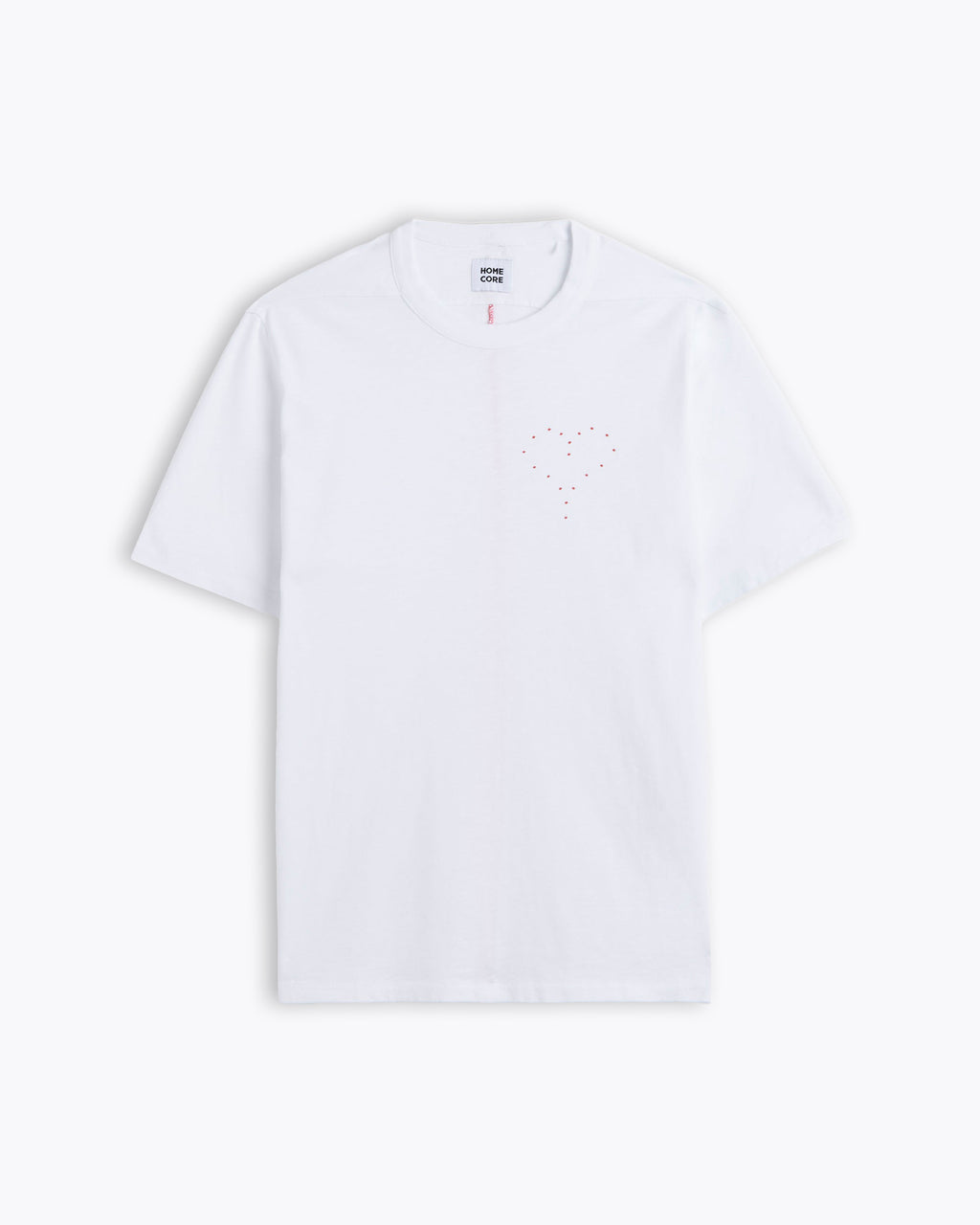 T-SHIRT LUV TEE RED WHITE