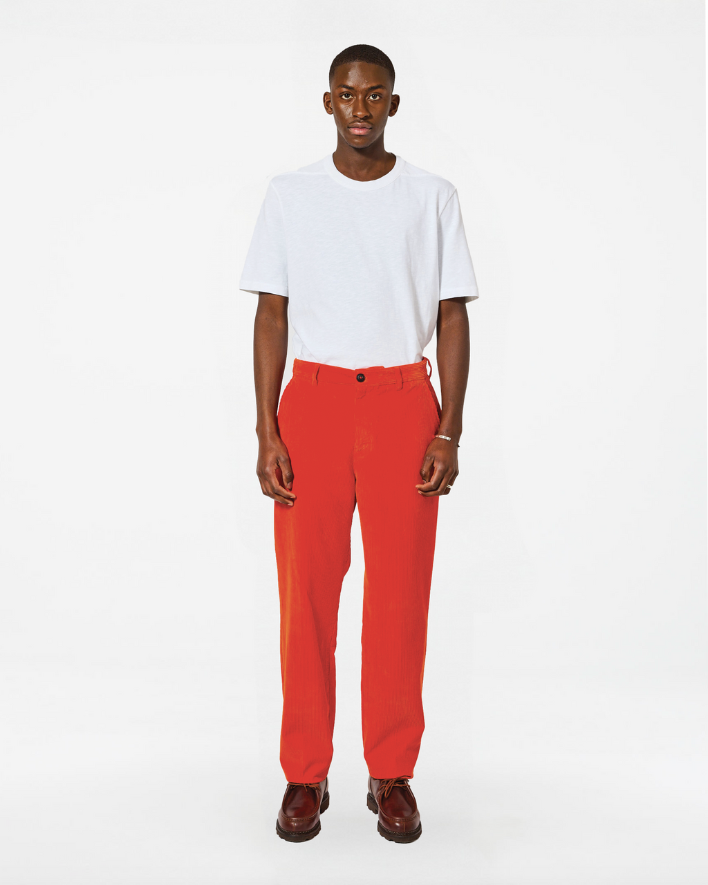 LYNCH CORD BIG ORANGE PANTS
