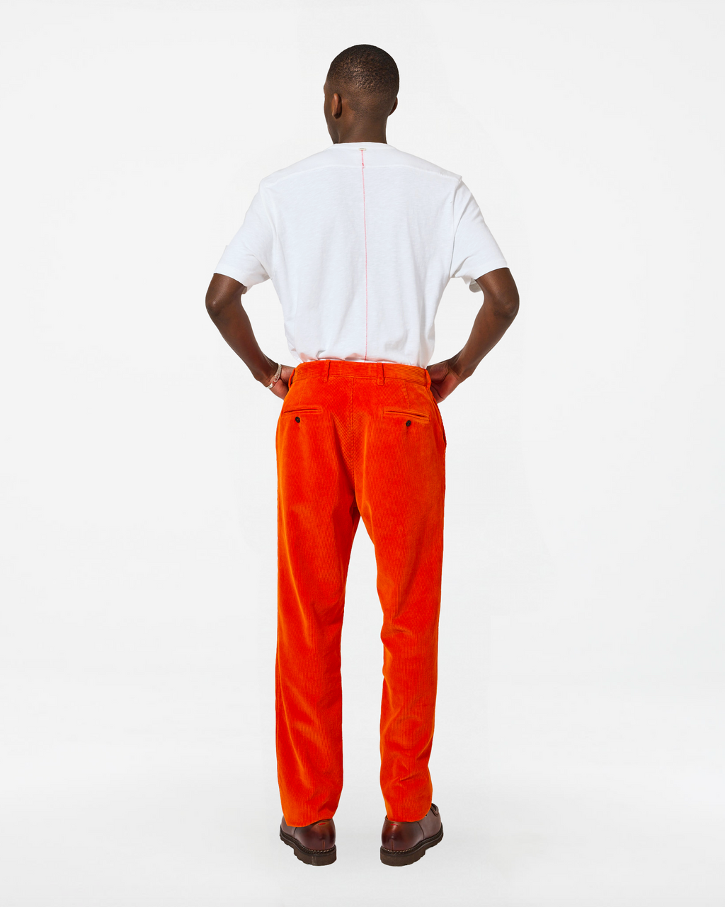 LYNCH CORD BIG ORANGE PANTS