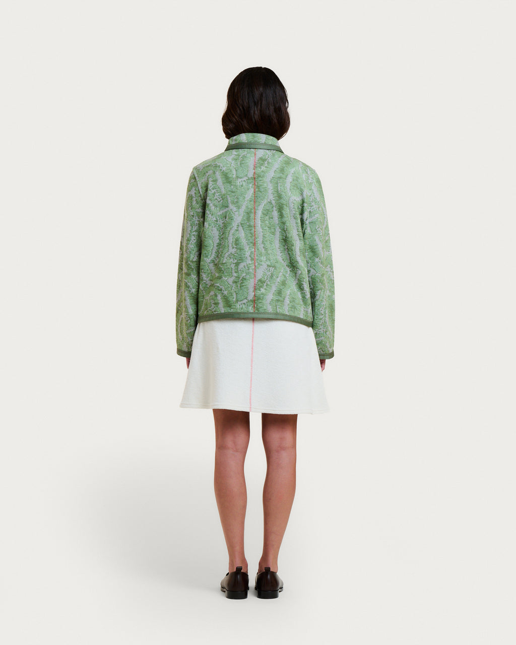 VESTE MIA CORAL GREEN MULTI