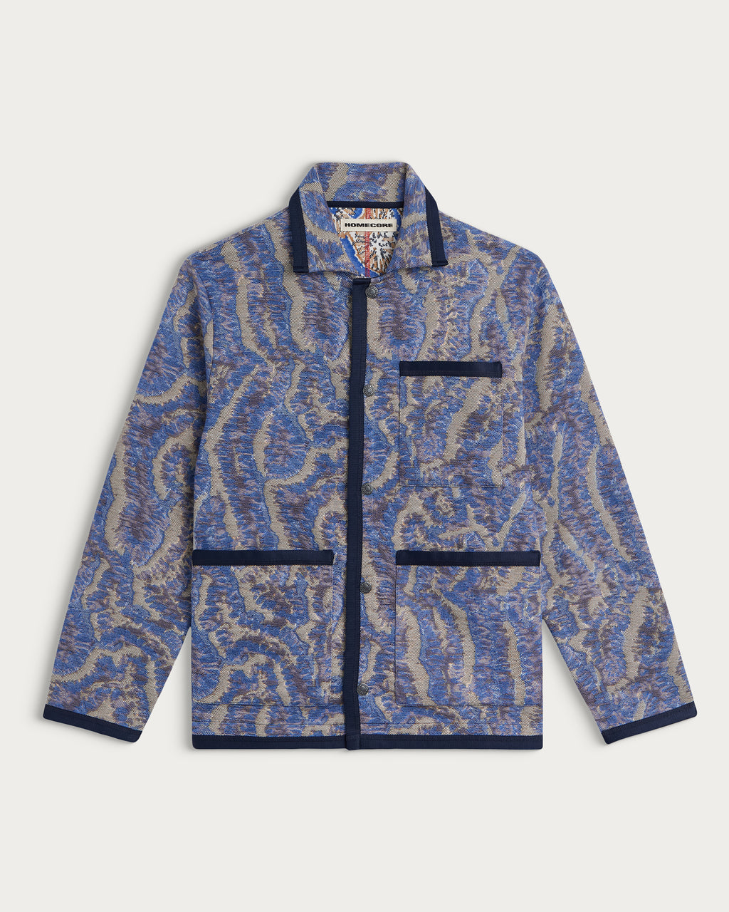 MAS CORAL BLUE MULTI JACKET
