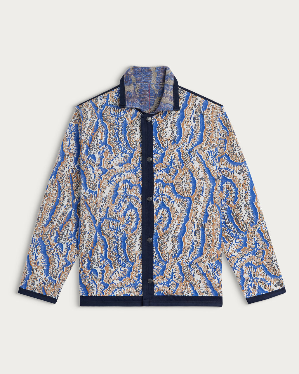 MAS CORAL BLUE MULTI JACKET