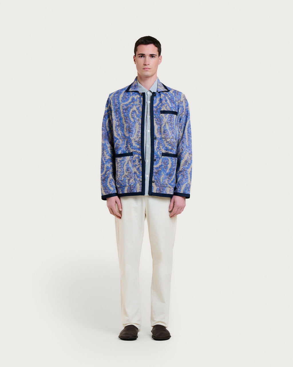 MAS CORAL BLUE MULTI JACKET