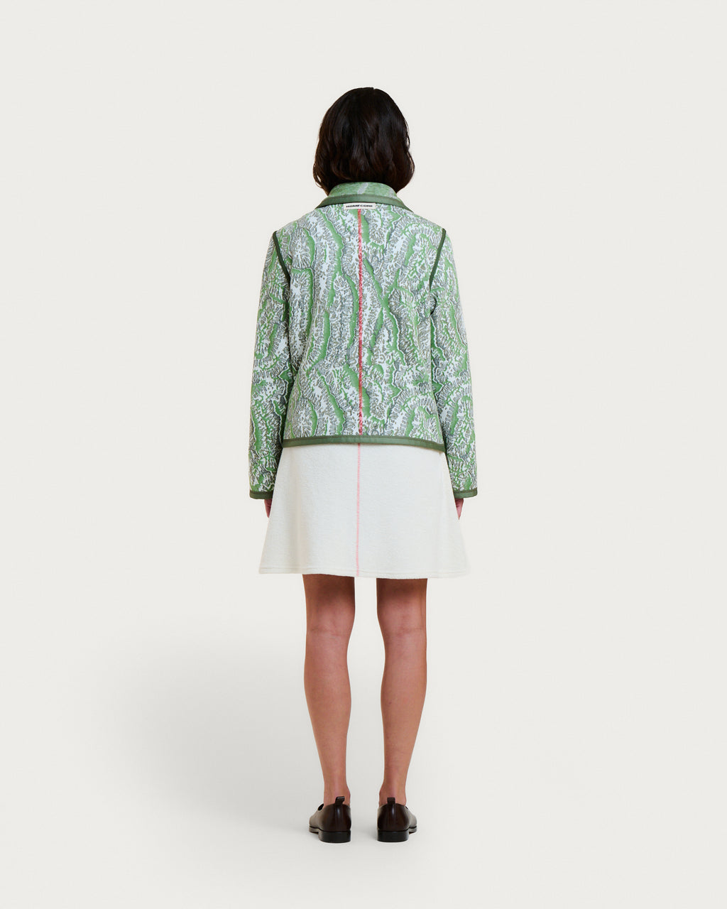 MAS CORAL GREEN MULTI JACKET