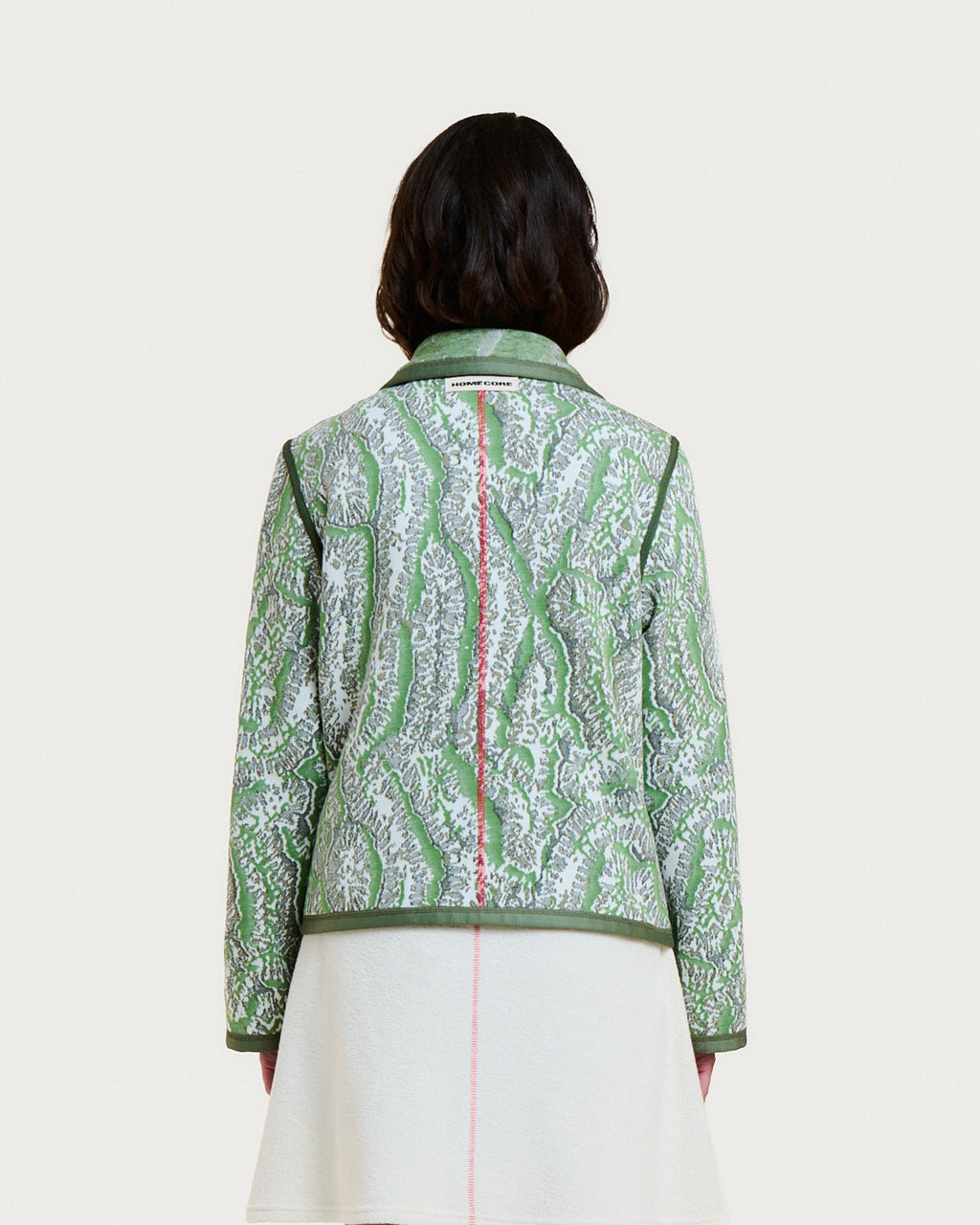 MAS CORAL GREEN MULTI JACKET