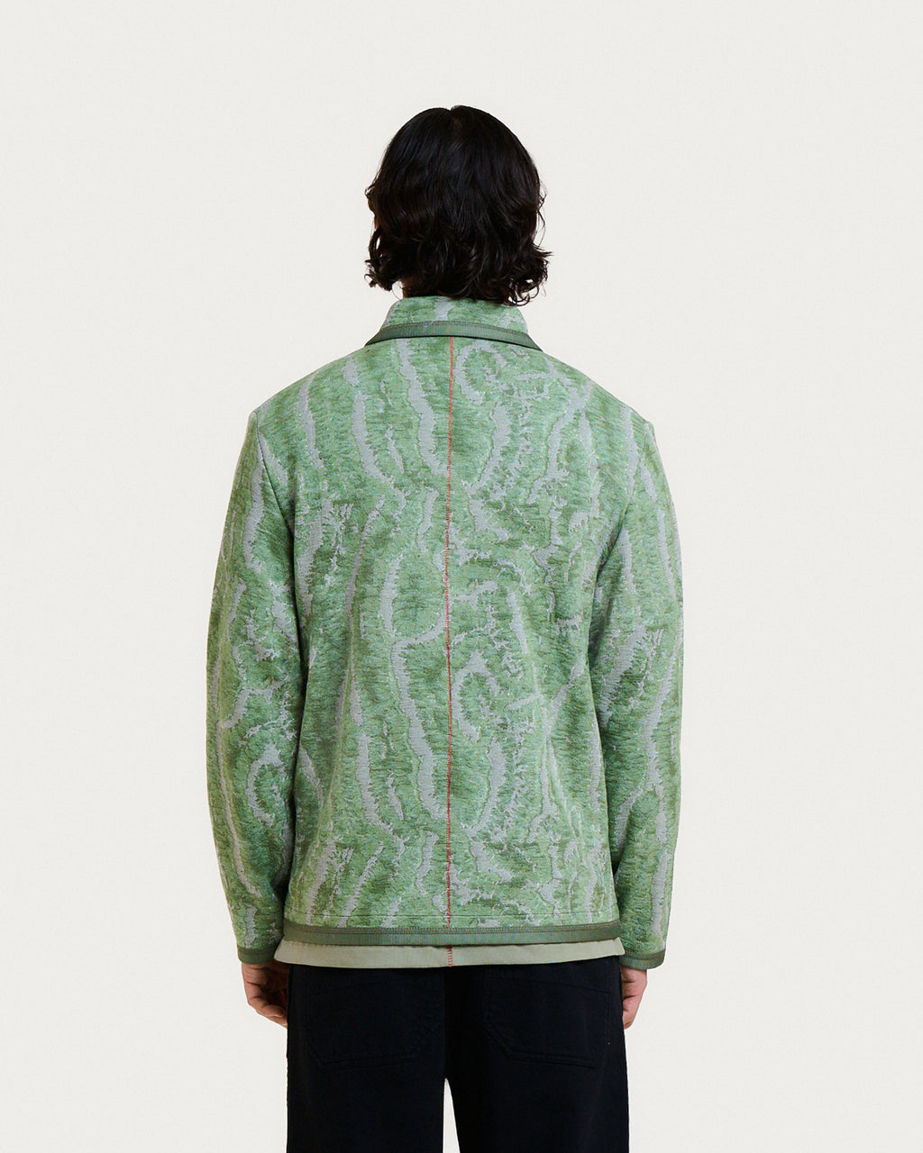 MAS CORAL GREEN MULTI JACKET