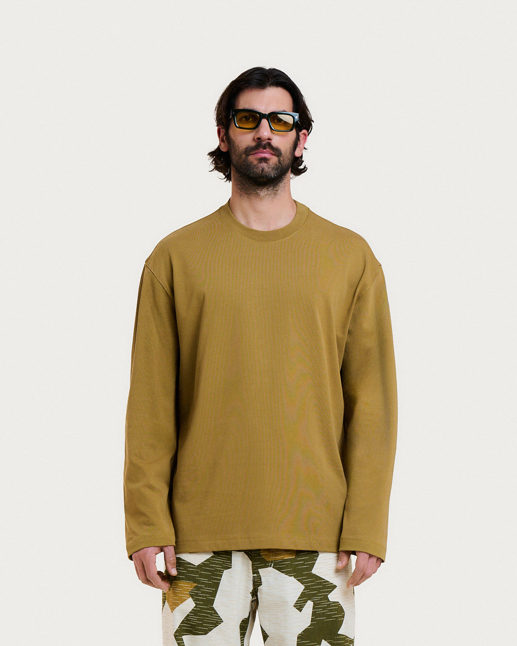 MKO LONG DESERT BEIGE T-SHIRT