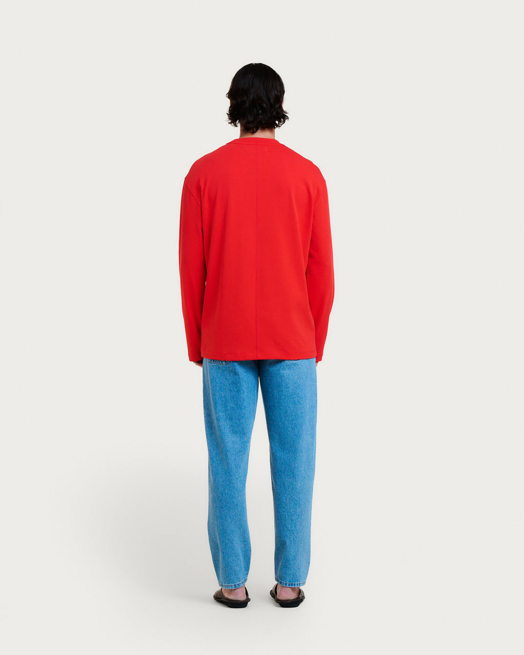 T-SHIRT MKO LONG POMODORO RED