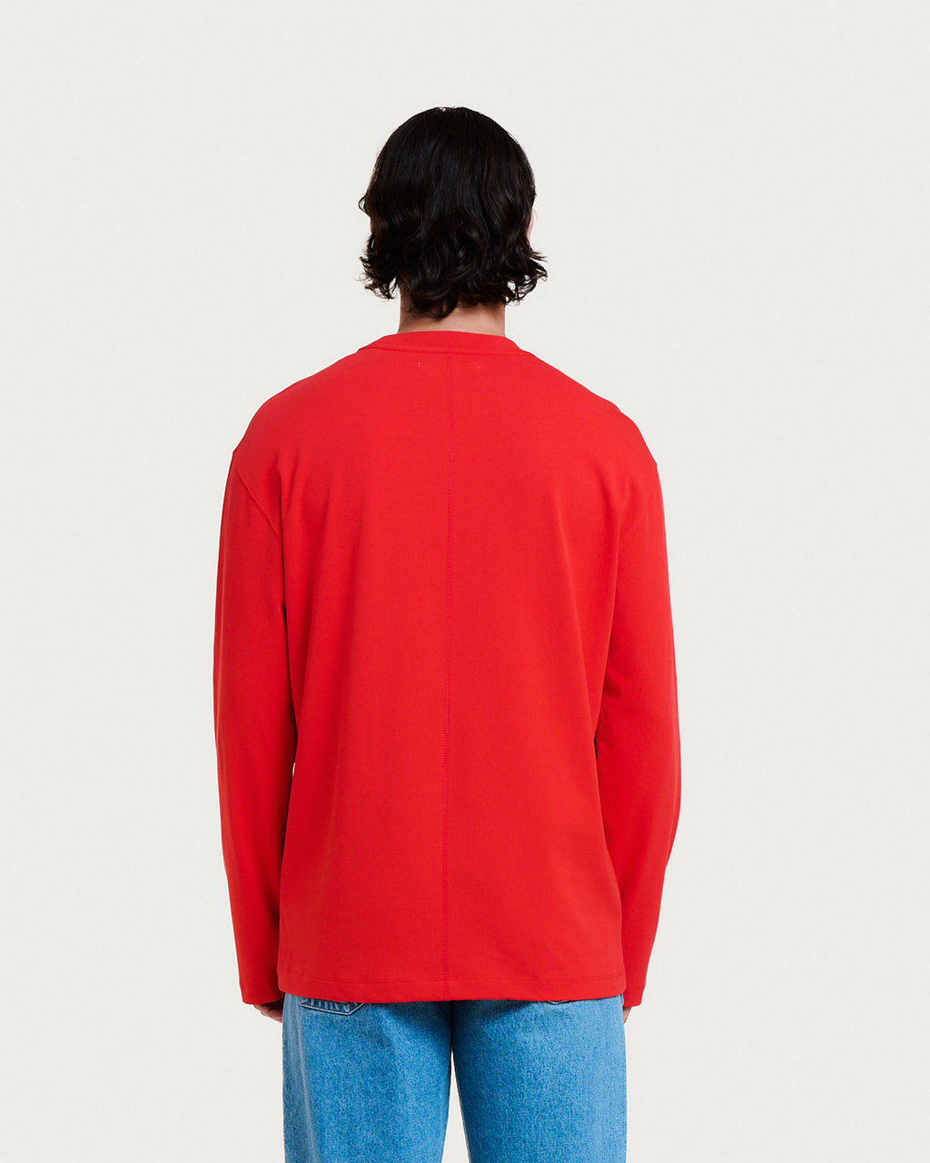 T-SHIRT MKO LONG POMODORO RED