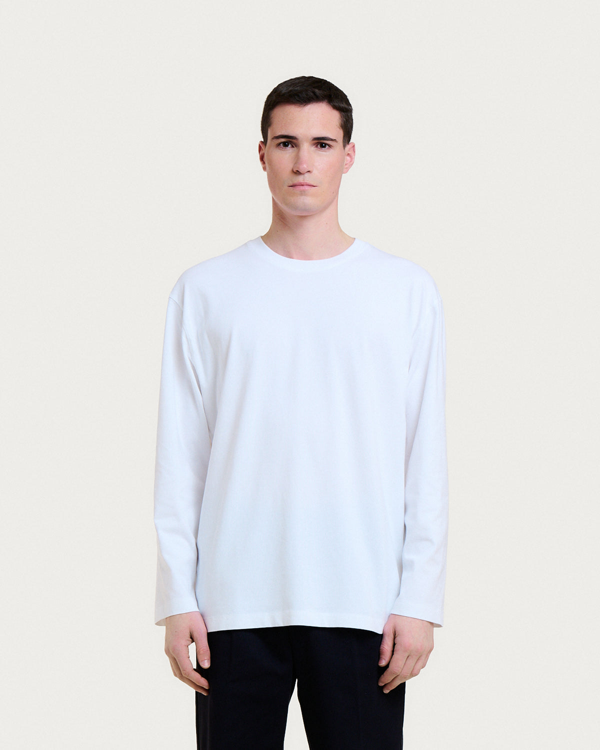 T-SHIRT MKO LONG WHITE