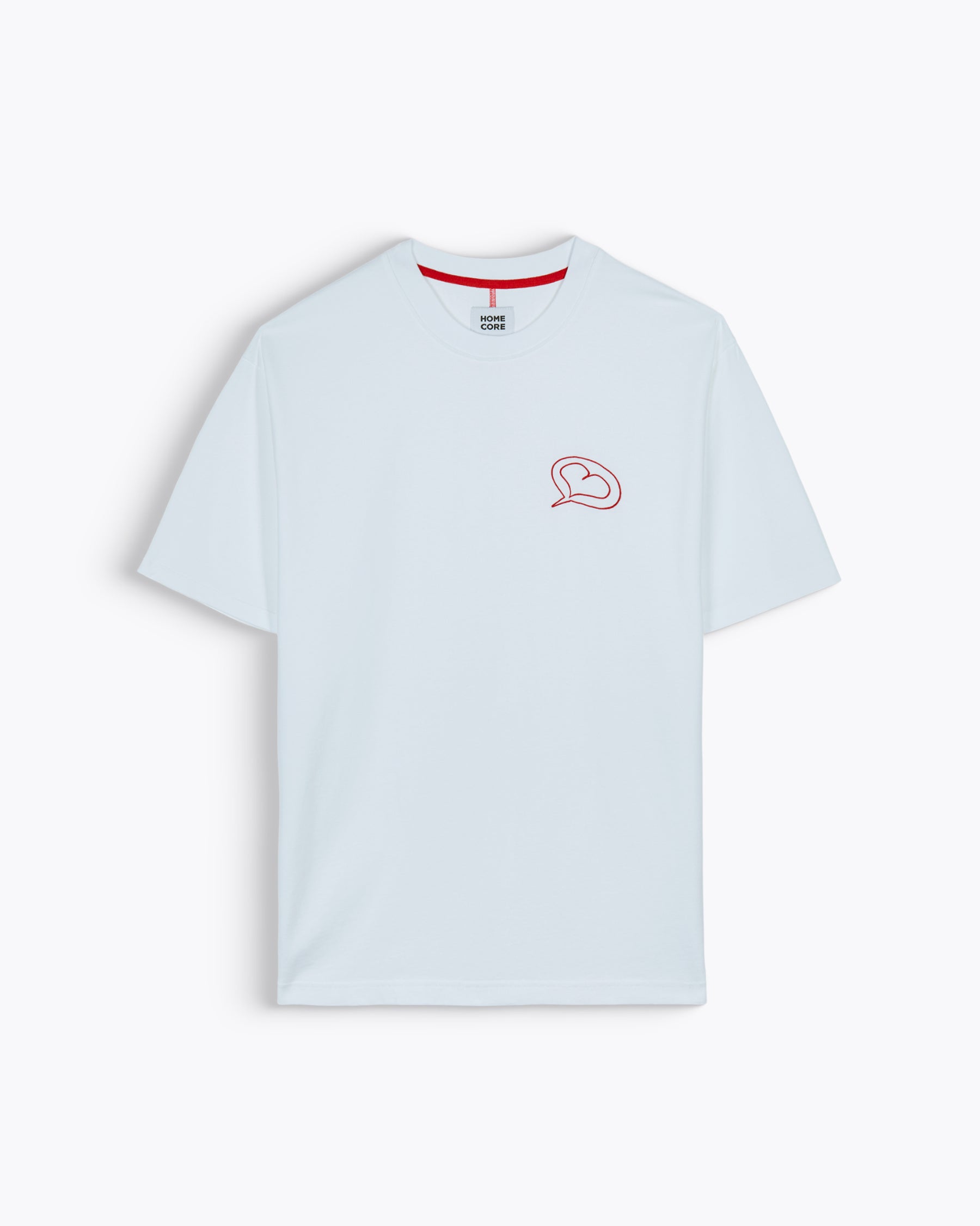 MKO BUBBLE TEE WHITE/RED
