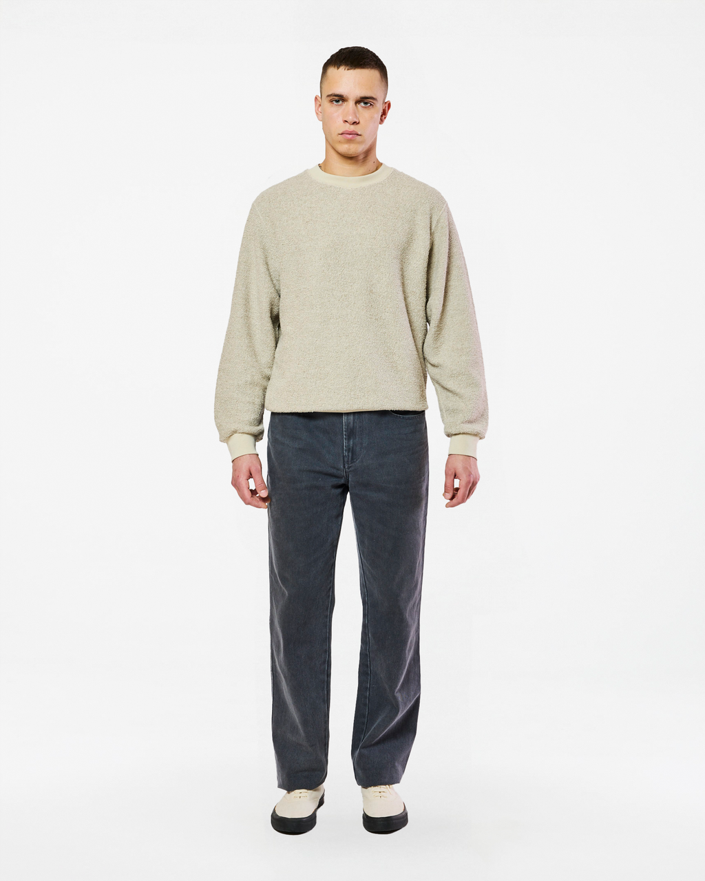 SWEATSHIRT MKO HEMP SWEAT ECRU