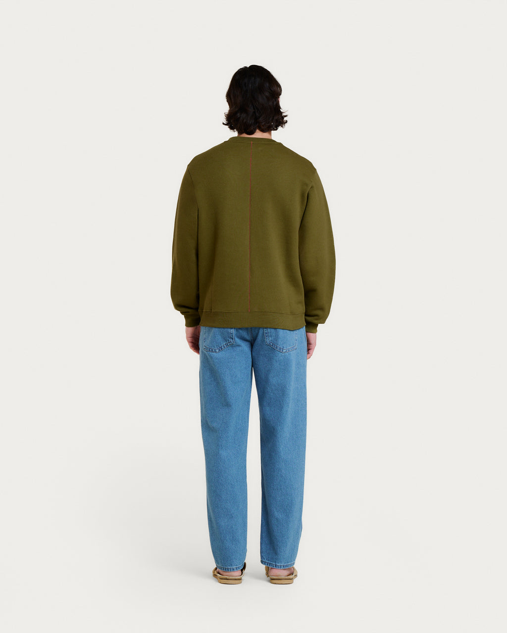 SWEATSHIRT MKO SWEAT ARMY KHAKI