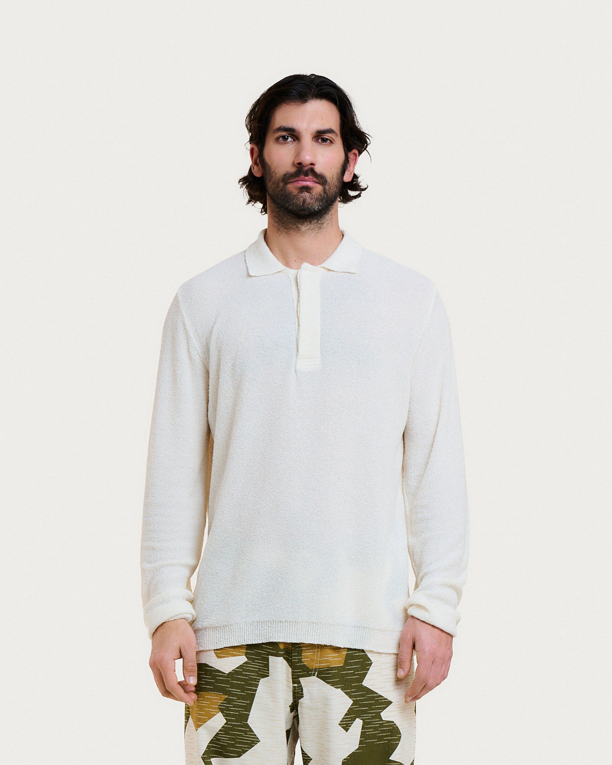 POLO NEMESIS SPUMA ECRU