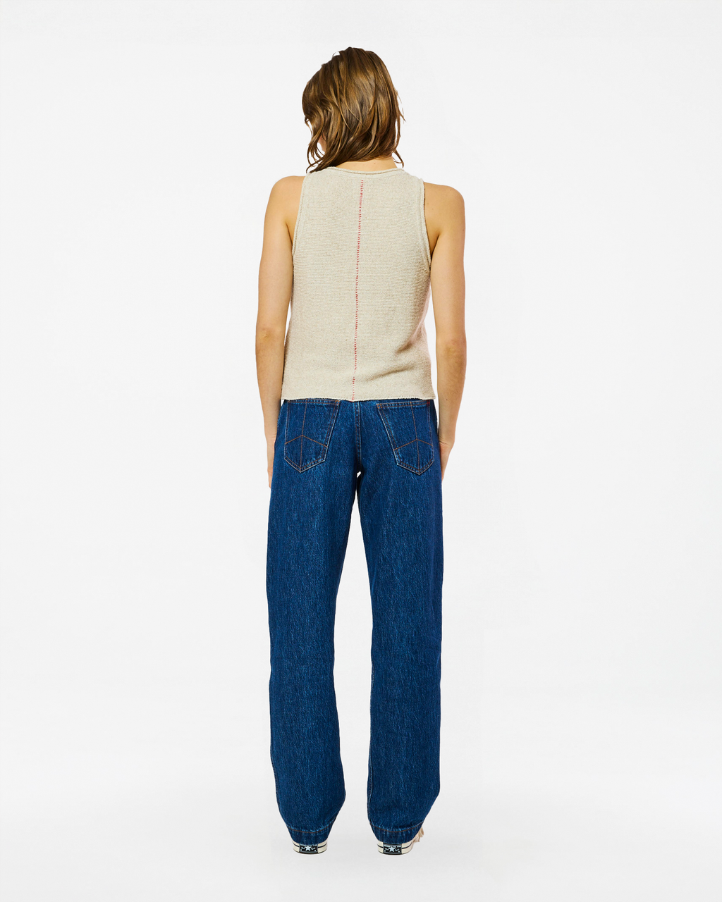 DÉBARDEUR NIOBE LINEN ECRU