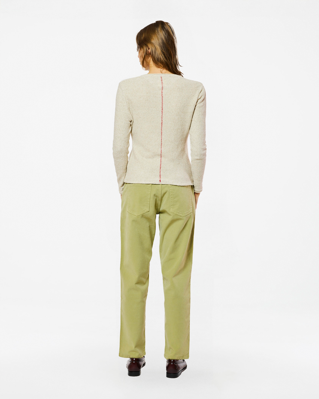 PULL NYX LINEN ECRU