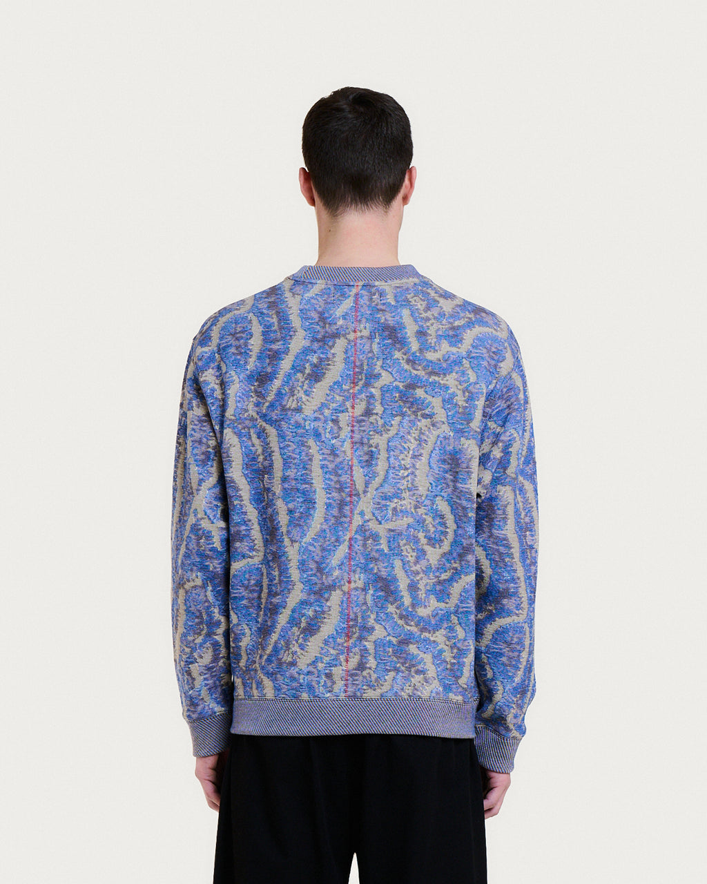 PAC CORAL BLUE MULTI SWEATSHIRT