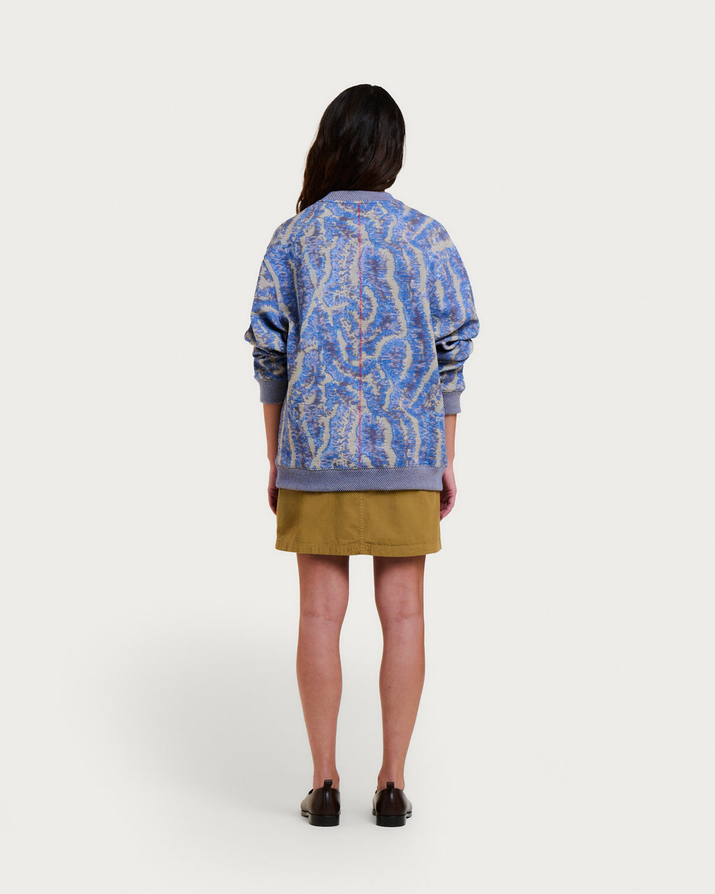 PAC CORAL BLUE MULTI SWEATSHIRT